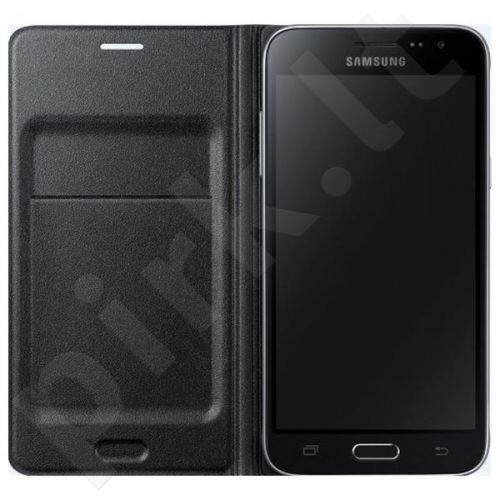 Samsung Galaxy J5(2016) atverčiamas dėklas juodas