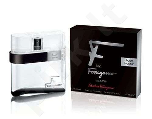 Salvatore Ferragamo F by Ferragamo Black, tualetinis vanduo vyrams, 100ml