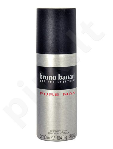 Bruno Banani Pure Man, dezodorantas vyrams, 150ml