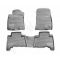 Guminiai kilimėliai 3D TOYOTA Land Cruiser 150 2013-2015, 2015->, 5 places, 4 pcs. /L62060G /gray