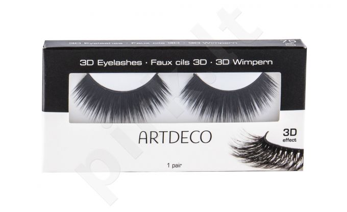 Artdeco 3D Eyelashes, dirbtinės blakstienos moterims, 1pc, (75 Lash Boss)