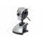 Gembird Webcam 1.3.0M Pixels, w/microphone, Night Vision, USB 2.0, black-silver