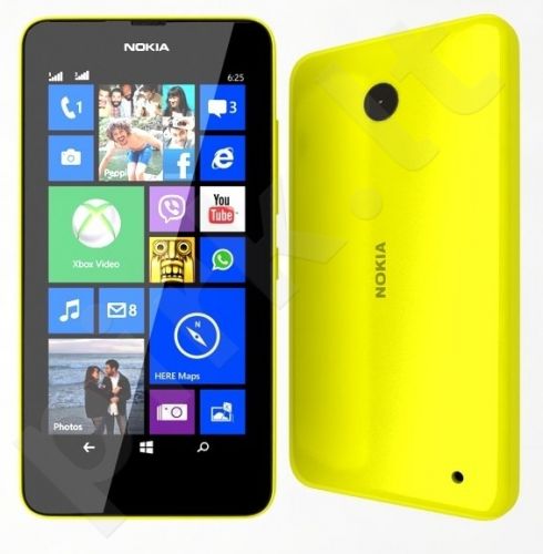 Nokia Lumia 630 Yellow Dual SIM