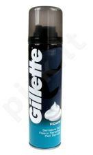 Gillette Shave Foam, Sensitive, skutimosi putos vyrams, 300ml