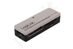 Atminties kortelių skaitytuvas LogiLink USB 2.0 All-in-1