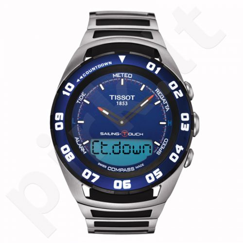 Tissot Sailing Touch T056.420.21.041.00 vyriškas laikrodis-chronometras