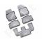 Guminiai kilimėliai 3D TOYOTA Verso 2009-2013, 5 pcs., 3rows /L62094G /gray