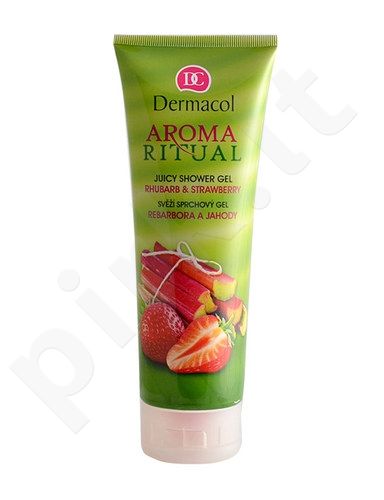 Dermacol Aroma Ritual, Rhubarb & Strawberry, dušo želė moterims, 250ml