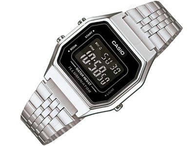 Casio Retro Collection LA680WA-1BDF moteriškas laikrodis Chronograph -  Pirk.lt parduotuvė