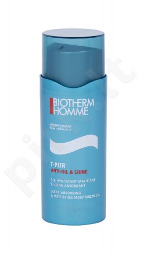 Biotherm Homme T-PUR, Anti-Oil & Shine, prausiamoji želė vyrams, 50ml, (Testeris)