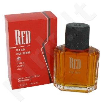 Giorgio Beverly Hills Red For Men, tualetinis vanduo vyrams, 100ml