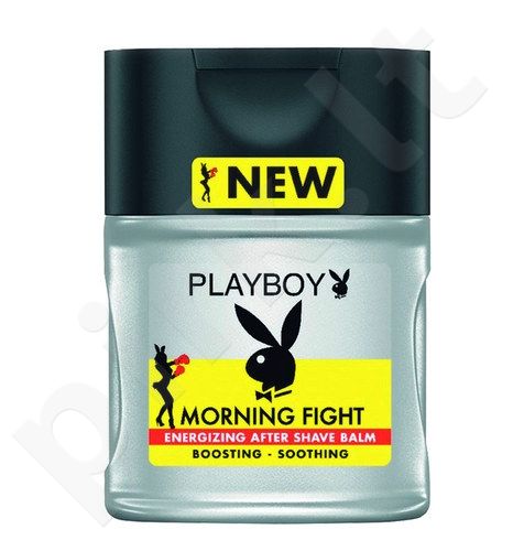 Playboy Morning Fight, balzamas po skutimosi vyrams, 100ml