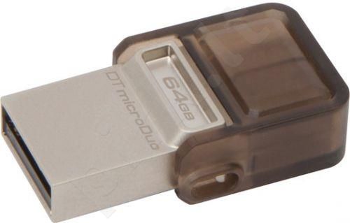 Atmintukas Kingston 64GB DT MicroDuo USB 2.0 micro USB OTG