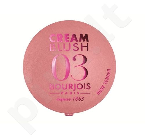 BOURJOIS Paris Cream Blush, skaistalai moterims, 2,5g, (01)