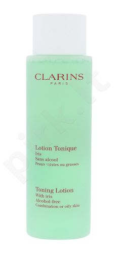 Clarins Toning Lotion, With Iris, prausiamasis vanduo moterims, 200ml, (Testeris)