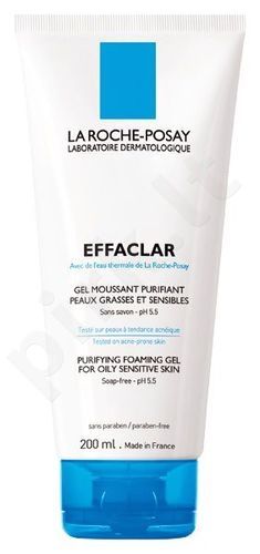La Roche-Posay Effaclar Purifying Foaming gelis, kosmetika moterims, 200ml