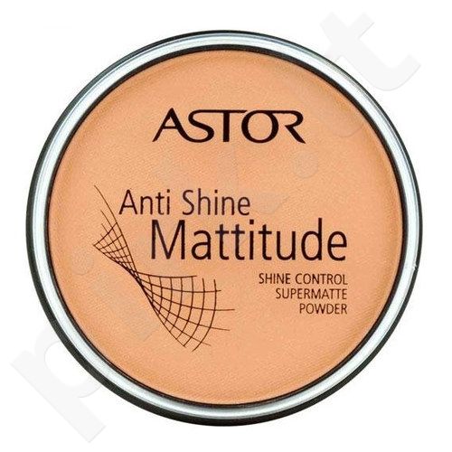 ASTOR Mattitude, Anti Shine, kompaktinė pudra moterims, 14g, (004)