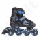 Riedučiai 2in1 Nils Extreme Black/Blue NH7104 r. 34-37