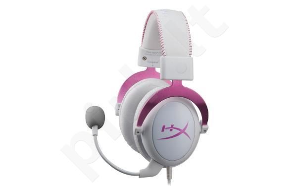 Žaidimų ausinės su mikrofonu Kingston HyperX Cloud II Pink - Pirk.lt  parduotuvė