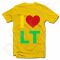 Marškinėliai "I love LT"