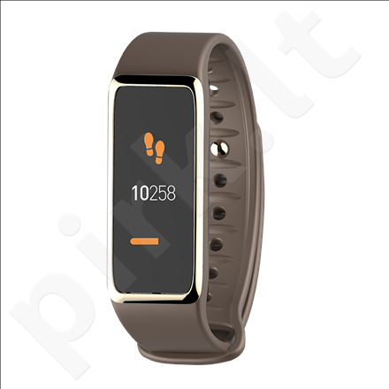MyKronoz Zefit 3 Smartwatch, Brown, 80 mAh, Touchscreen, Bluetooth, Waterproof