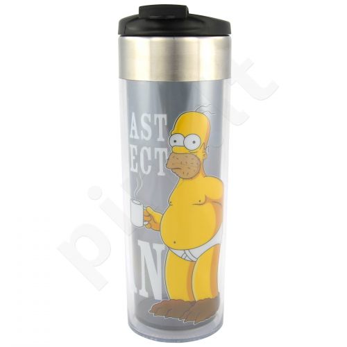 Kelioninis Simpsonų puodelis "Last perfect man"
