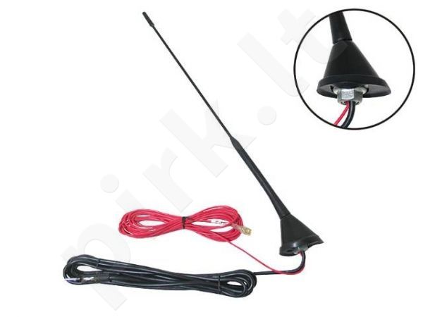 Antena automobiliui 40cm su stiprintuvu