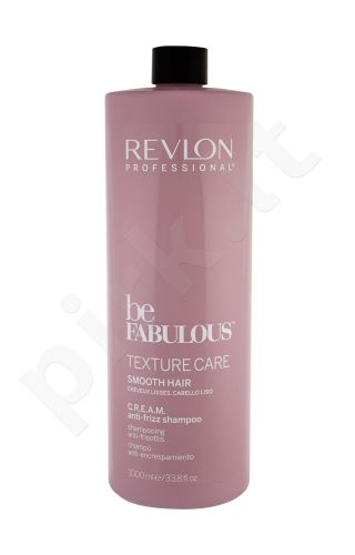 Revlon Professional Be Fabulous, Texture Care Smooth Hair, šampūnas moterims, 1000ml