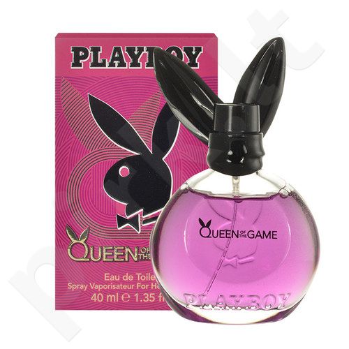 Playboy Queen of the Game For Her, tualetinis vanduo moterims, 40ml