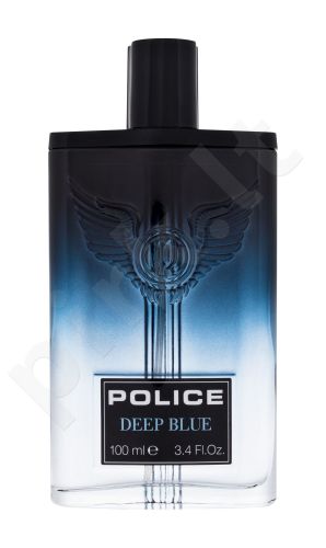 Police Deep Blue, tualetinis vanduo vyrams, 100ml