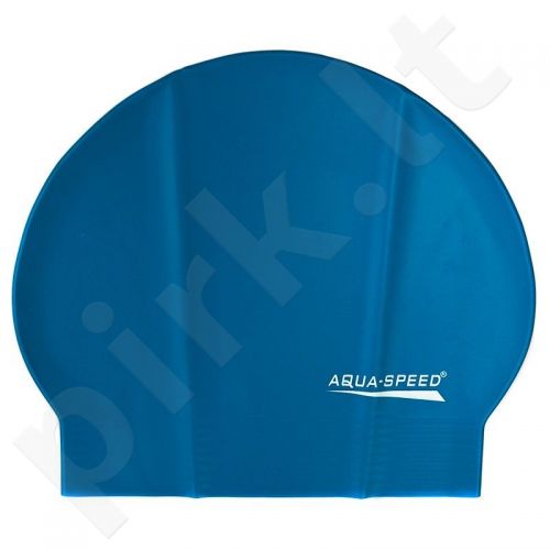 Maudymosi kepuraitė  Aqua-Speed Soft Latex mėlynas