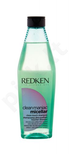 Redken Clean Maniac, Micellar, šampūnas moterims, 300ml