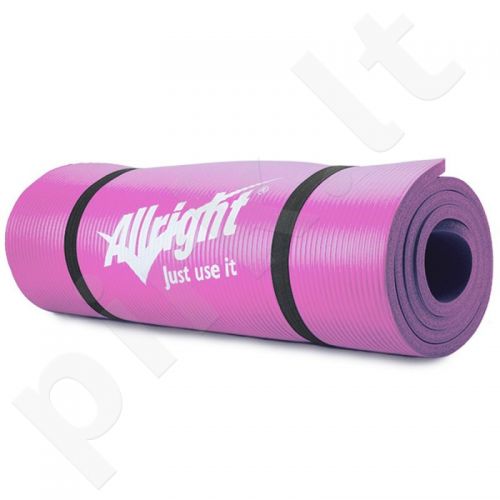 Gimnastikos kilimėlis NBR 180x60x1,5 Pink