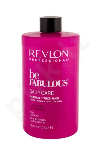 Revlon Professional Be Fabulous, Daily Care Normal/Thick Hair, kondicionierius moterims, 750ml