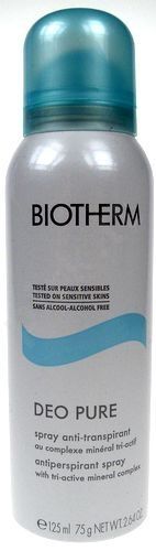 Biotherm Deo Pure, antiperspirantas moterims, 125ml