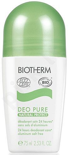 Biotherm Deo Pure, Natural Protect BIO, dezodorantas moterims, 75ml