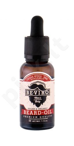 Be-Viro Men´s Only, Beard Oil, barzdos aliejus vyrams, 30ml, (Cedar Wood, Bergamot, Pine)