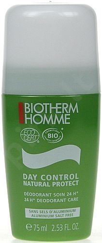 Biotherm Homme Day Control, Natural Protect, dezodorantas vyrams, 75ml