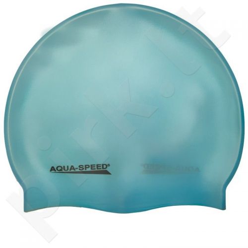 Maudymosi kepuraitė  Aqua-Speed silikoninė   Mega mėlynas
