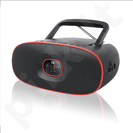 Muse MD-202RD Black/Red, Portable radio CD player,