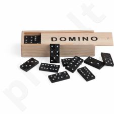 Stalo žaidimas Juego Black Dominoes