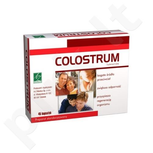COLOSTRUM (Kolostrum) 45 kaps - krekenos imunitetui