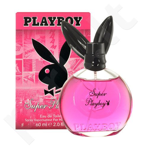 Playboy Super Playboy For Her, tualetinis vanduo moterims, 60ml
