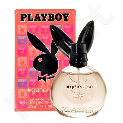 Playboy Generation For Her, tualetinis vanduo moterims, 40ml