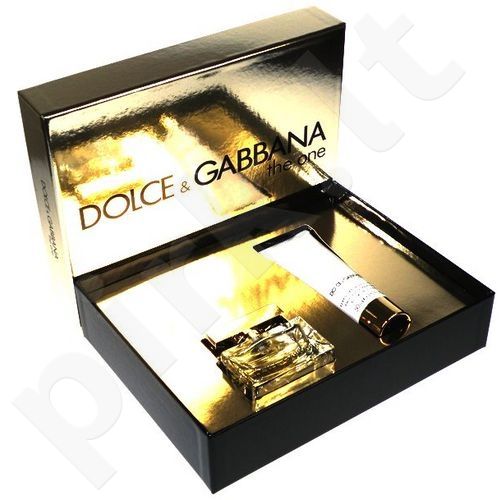 Dolce&Gabbana The One, rinkinys kvapusis vanduo moterims, (EDP 30ml + 50ml kūno losjonas)