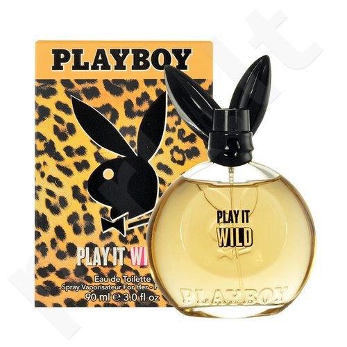 Playboy Play It Wild For Her, tualetinis vanduo moterims, 90ml
