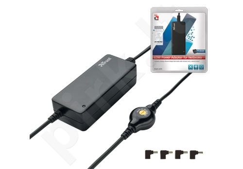 Maitinimo šaltinis Trust 65W Power Adapter for Netbook Universalus