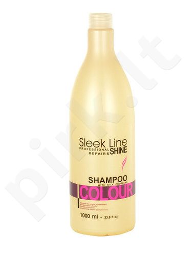 Stapiz Sleek Line Colour, šampūnas moterims, 1000ml