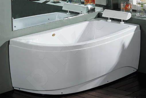 Akrilinė vonia B1680 dešininė 160cm