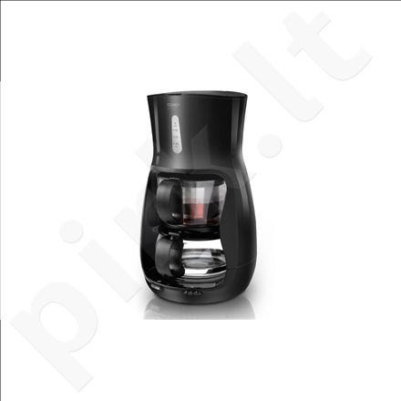 Caso 01810 Tea maker, Glass, Black, 1200 W, 1 L,